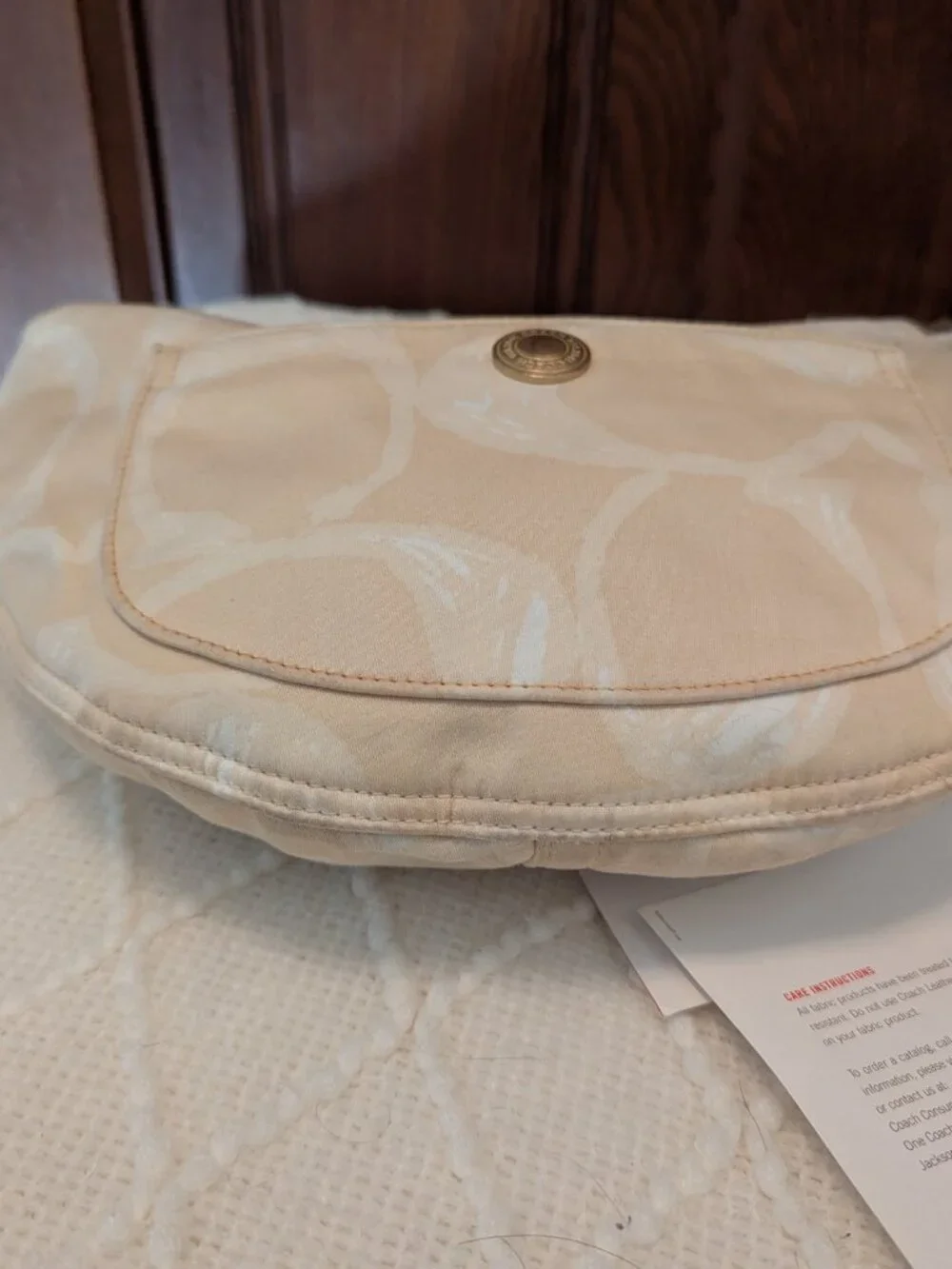 Coach L05J-132 Vintage Coach Hamptons signature 